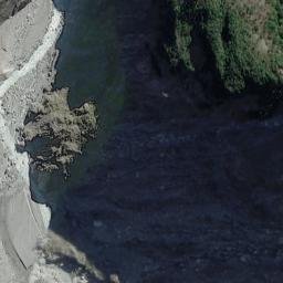 Satellite imagery of Cape Defiance, NZ