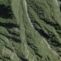 Satellite imagery of Coulter Ridge, NZ