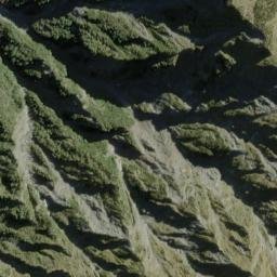 Satellite imagery of Coulter Ridge, NZ