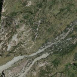 Satellite imagery of Kea Spur, NZ