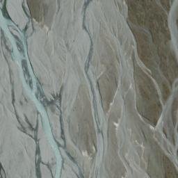 Satellite imagery of Kea Spur, NZ