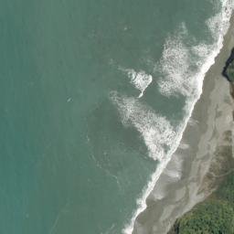 Satellite imagery of Cook Bluff, NZ