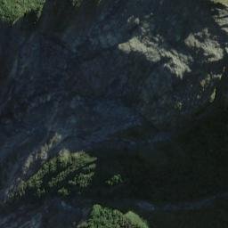 Satellite imagery of Coulter Ridge, NZ