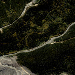 Satellite imagery of Victory Coalmine, NZ
