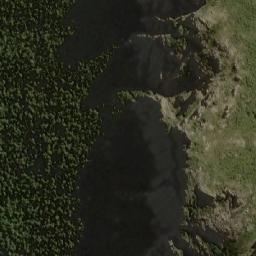 Satellite imagery of Precipitous Bluff, AU