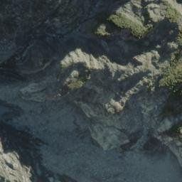Satellite imagery of Hende Ridge, NZ