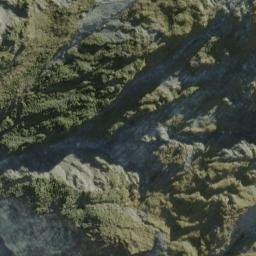 Satellite imagery of Hende Ridge, NZ