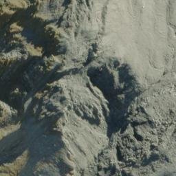 Satellite imagery of Hende Ridge, NZ