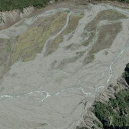 Satellite imagery of Murphy Spur, NZ