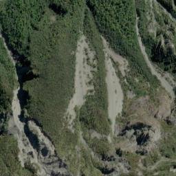 Satellite imagery of Murphy Spur, NZ
