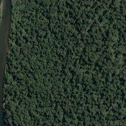 Satellite imagery of Saltwater Bluff, NZ