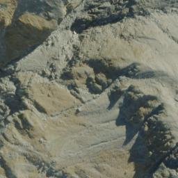 Satellite imagery of Hende Ridge, NZ