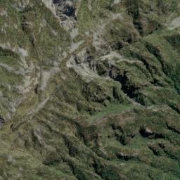 Satellite imagery of Murphy Spur, NZ