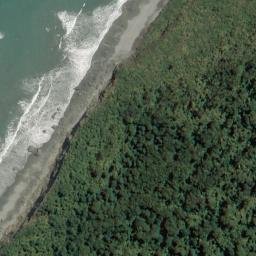 Satellite imagery of Isaacs Bluff, NZ