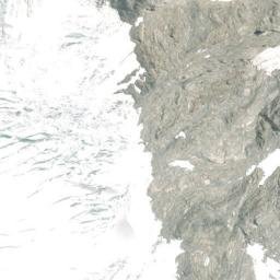 Satellite imagery of Sollas Ridge, NZ