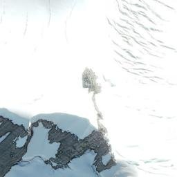 Satellite imagery of Sollas Ridge, NZ