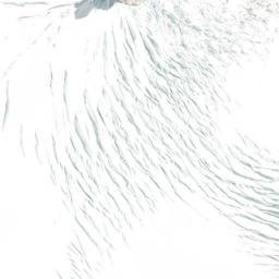 Satellite imagery of Penck Ridge, NZ