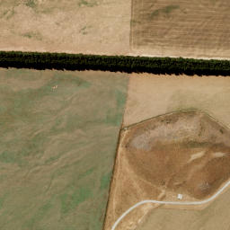 Satellite imagery of Ricki Spur, NZ