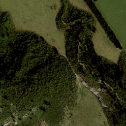 Satellite imagery of Snowdon Coalmine, NZ