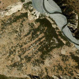 Satellite imagery of Cookies Point, NZ