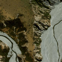 Satellite imagery of Cookies Point, NZ