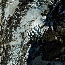 Satellite imagery of De La Beche Ridge, NZ