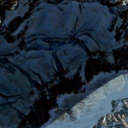 Satellite imagery of De La Beche Ridge, NZ