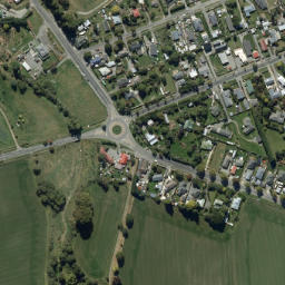 Satellite imagery of Cotons Cottage, NZ