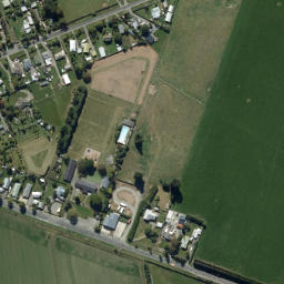 Satellite imagery of Cotons Cottage, NZ