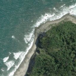 Satellite imagery of Makawhio Point, NZ