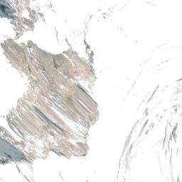 Satellite imagery of Haast Ridge, NZ