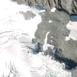 Satellite imagery of Haast Ridge, NZ