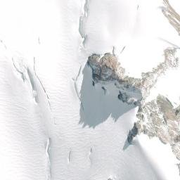 Satellite imagery of Haast Ridge, NZ
