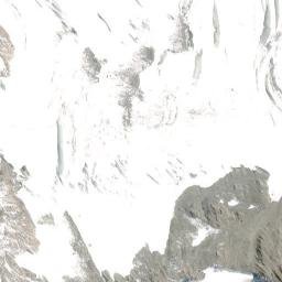 Satellite imagery of Haast Ridge, NZ