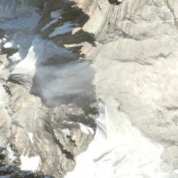 Satellite imagery of Zurbriggen Ridge, NZ