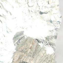 Satellite imagery of Zurbriggen Ridge, NZ
