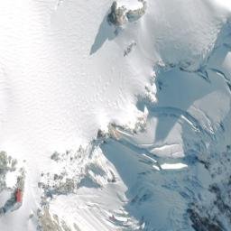 Satellite imagery of Haast Ridge, NZ