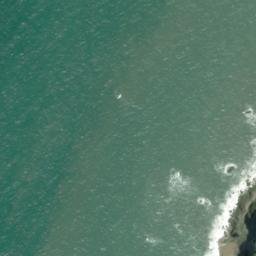 Satellite imagery of Heretaniwha Point, NZ