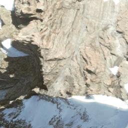 Satellite imagery of Earle Ridge, NZ