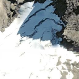 Satellite imagery of Crumbling Ridge, NZ