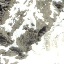 Satellite imagery of Crumbling Ridge, NZ
