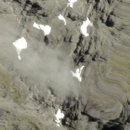 Satellite imagery of Crumbling Ridge, NZ