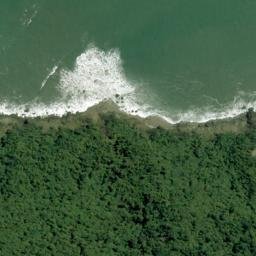 Satellite imagery of Buttress Point, NZ