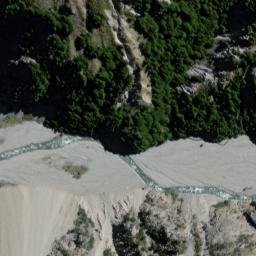 Satellite imagery of Sawtooth, NZ