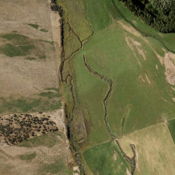 Satellite imagery of Doctor Sinclairs Grave, NZ