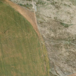Satellite imagery of Doctor Sinclairs Grave, NZ