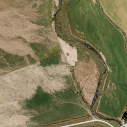 Satellite imagery of Doctor Sinclairs Grave, NZ