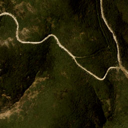 Satellite imagery of Mount Somers Coal Mine, NZ