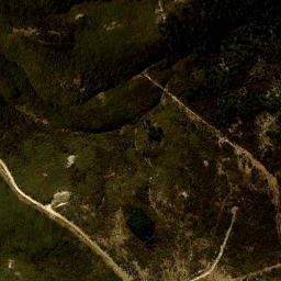 Satellite imagery of Mount Somers Coal Mine, NZ