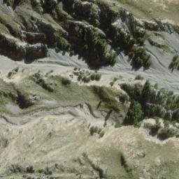 Satellite imagery of Crooked Spur, NZ